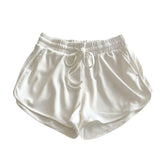 Sports Shorts for Lady Elastic Waist Beach Correndo Short Pants Candy Color